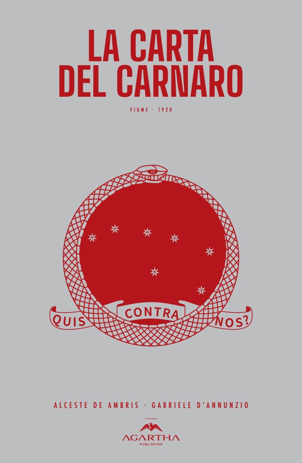 Copertina di La Carta del Carnaro di Alceste De Ambris · Gabriele D’Annunzio